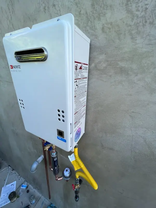 Tankless water heater installation for Breezy Lake homes